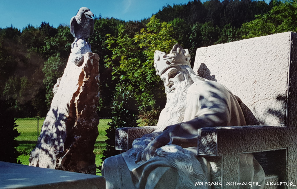 Kaiser Karl vom Untersberg Wolfgang Schwaiger Skulptur